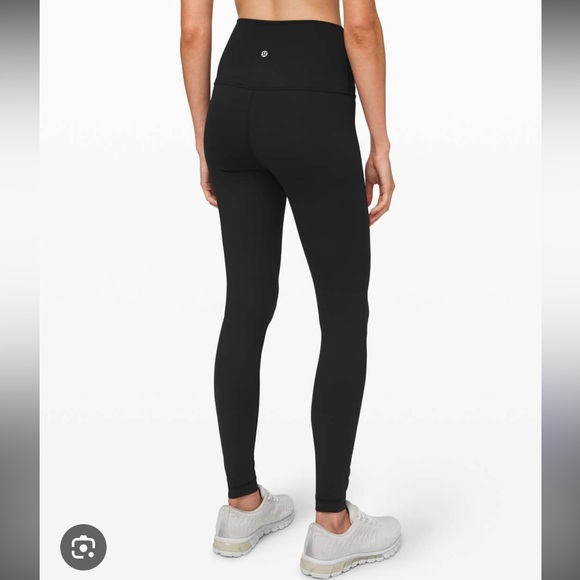 Lululemon Black Wunder Under super High-Rise Tights - Picture 2 of 6
